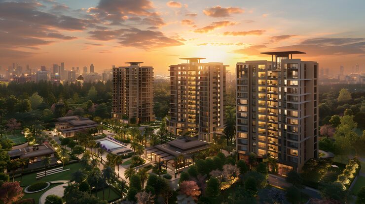 Arkade Views ongoing residential project in Goregaon East with 2 and 3 BHK homes and scenic surroundings